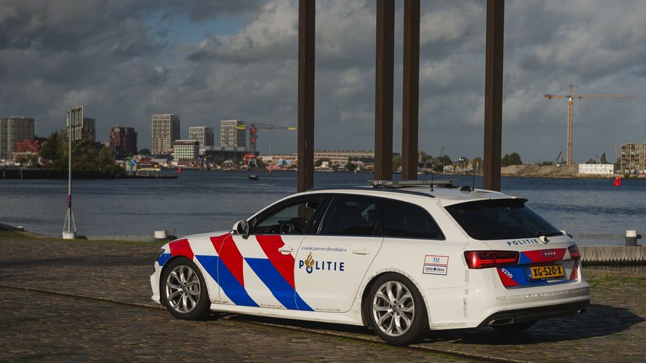 Holenderska policja w akcji