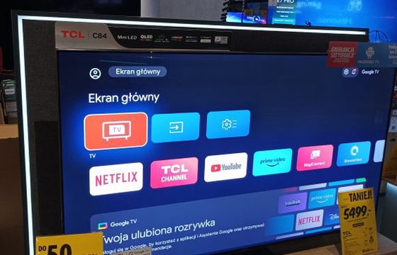 Niemal wszystkie domy w Polsce z telewizorem. W ilu jest smart tv?