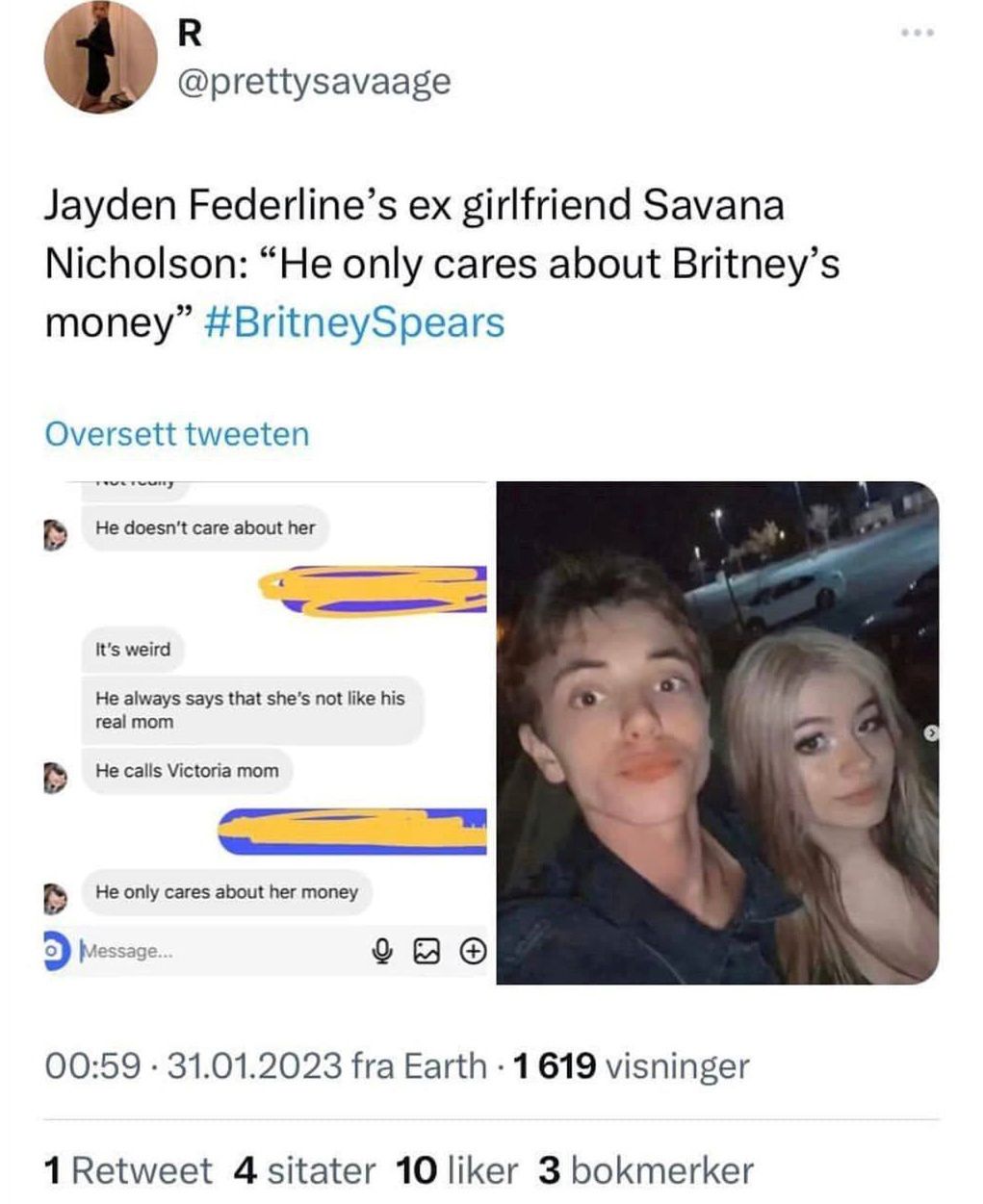 Syn Britney Spears nie jest zainteresowany tym, co dzieje się u jego znanej mamy?