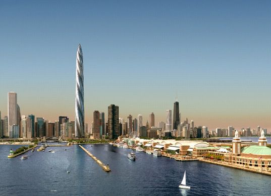 Chicago Spire - najwyższy wieżowiec Ameryki 6