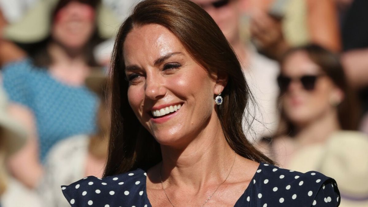 Księżna Kate uwielbia sukienki w groszki 