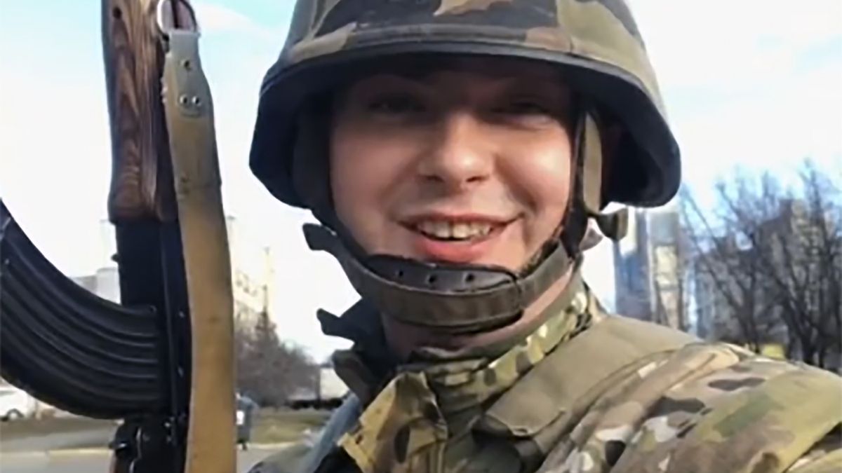 Młody ukraiński żołnierz zwrócił się na filmie do prezydenta Rosji Władimira Putina