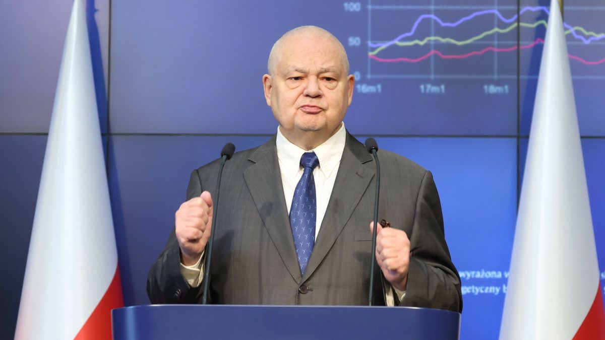  Na zdjęciu Adam Glapiński, przewodniczący RPP i prezes NBP