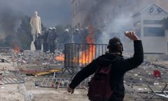 Polka o protestach w Grecji: Ludzie mają dość nonszalancji władzy