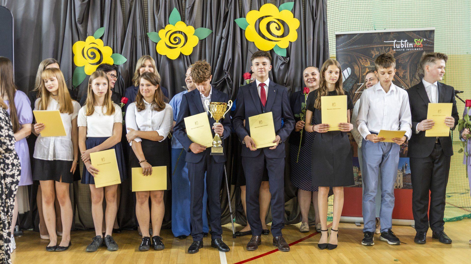 Gala wręczenie stypendiów prezydenta Lublina laureatom olimpiad