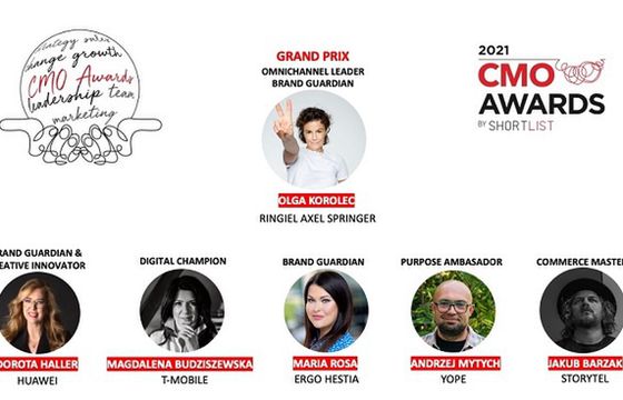 Olga Korolec z tytułem Grand Prix w konkursie CMO Awards