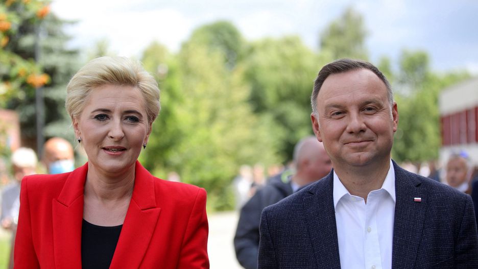 Walentynki 2021. Andrzej Duda i Agata Kornhauser-Duda