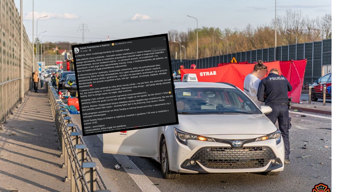 Szkoła żegna Kacpra po tragedii w Łomiankach