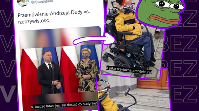 Wojtek Sawicki konfrontuje Andrzeja Dudę z rzeczywistością osób z niepełnosprawnościami