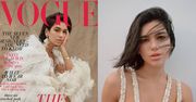Zmęczona Dua Lipa podpiera głowę na okładce brytyjskiego "Vogue'a"