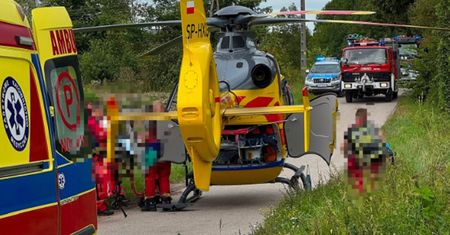 9-latek ranny w Romanowie. Nadział się na wystające pręty