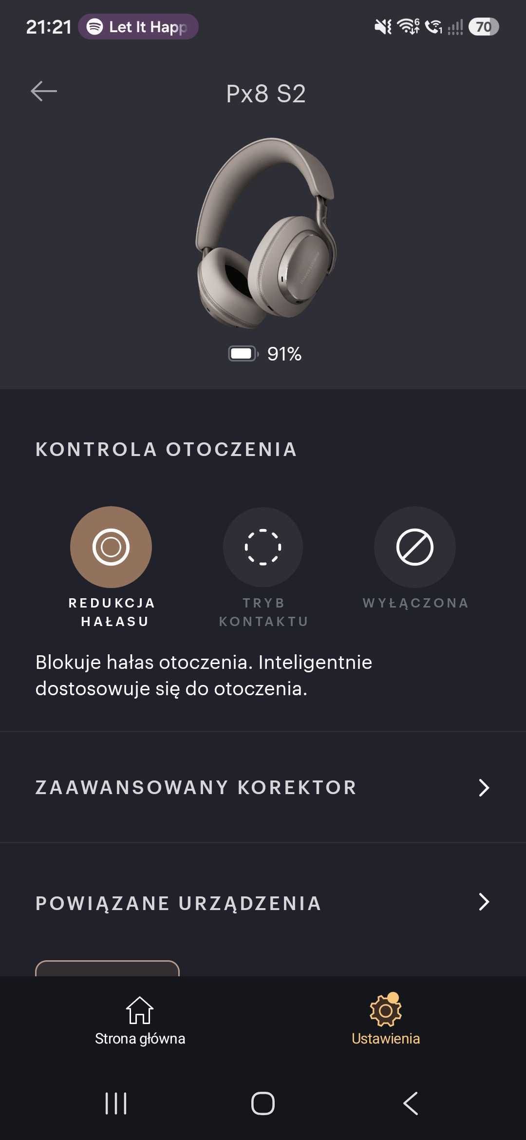 Aplikacja Bowers & Wilkins
