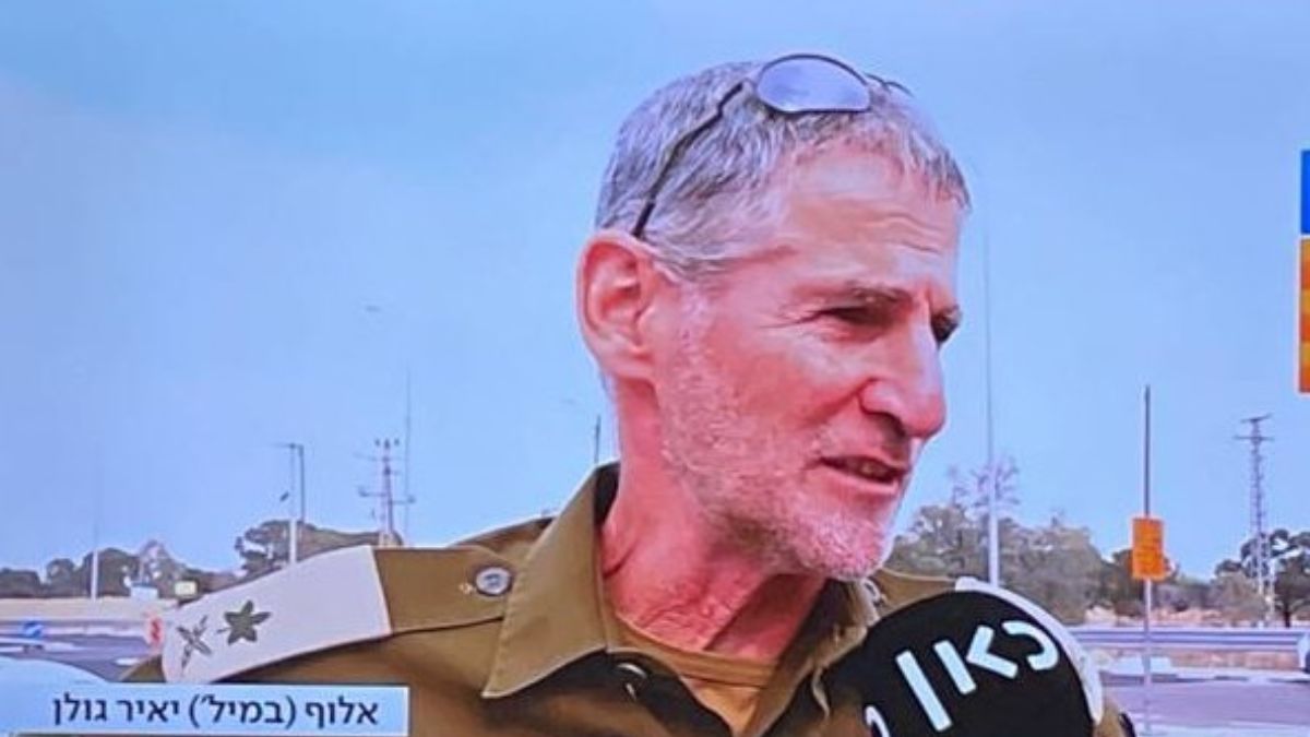 Yair Golan ruszył samodzielnie ratować ludzi przed terrorystami z Hamasu