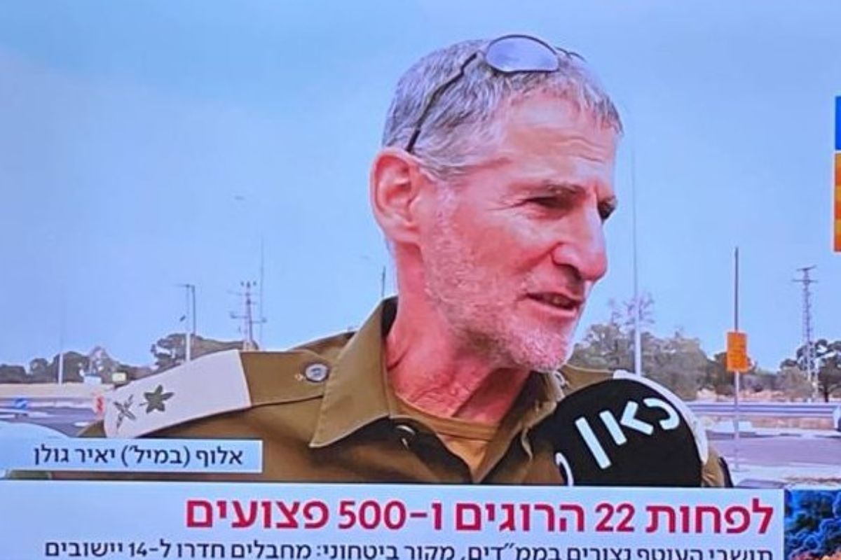 61-latek rzucił wszystko i pojechał ratować ludzi przed terrorystami z Hamasu