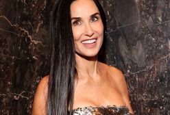 60-letnia Demi Moore zachwyca! Podkreśliła figurę, pozując na czerwonym dywanie (FOTO)