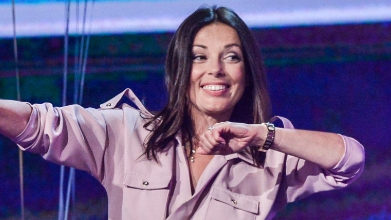 Katarzyna Glinka rozprawia na temat swojej sylwetki pod zdjęciem z sesji