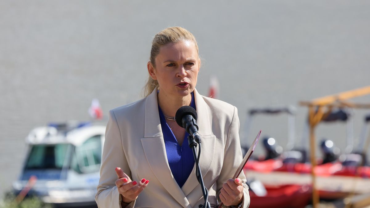 Ministra edukacji Barbara Nowacka