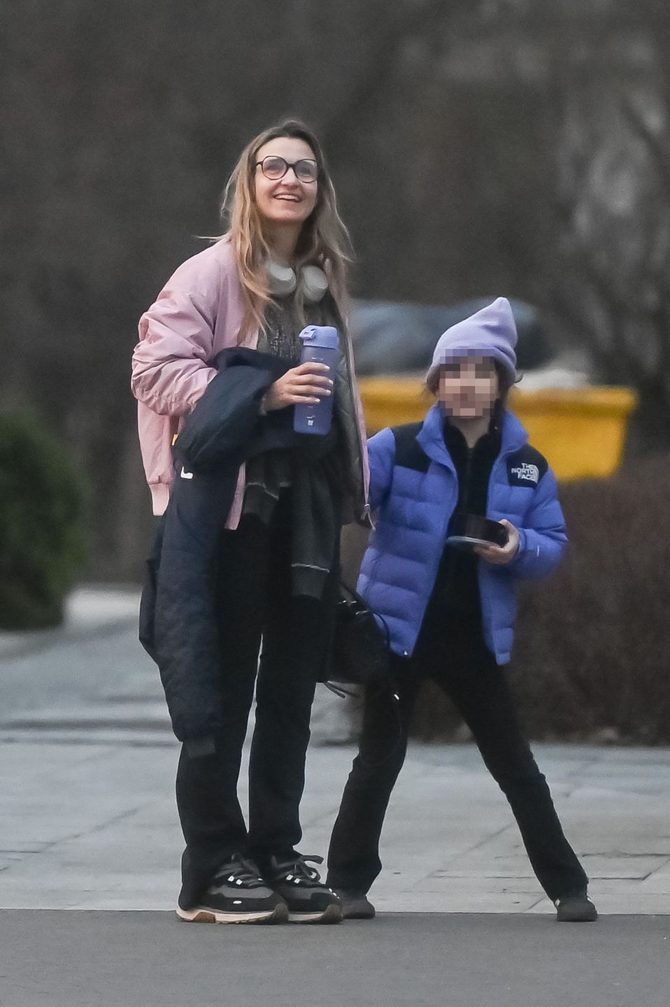 Joanna Koroniewska i Maciej Dowbor sfotografowani na mieście