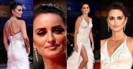 43-letnia Penelope Cruz chwali się nogami w Wenecji (ZDJĘCIA)