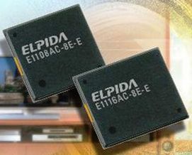 32Bit XDR DRAM 1GB od Elpida