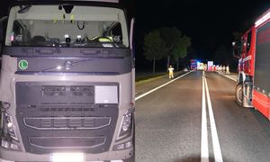 Tragiczny wypadek na DK-2. 23-latek zginął pod kołami ciężarówki