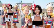 Niemiecka "Top Model" na Oktoberfest...