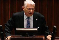 "Protestujemy". Suski nagle wszedł na mównicę po wyborze polityka KO