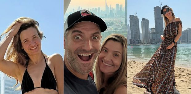 Joanna Koroniewska i Maciej Dowbor wspominają wakacje w Dubaju, a fani komplementują aktorkę: "Nogi marzenie"(ZDJĘCIA)