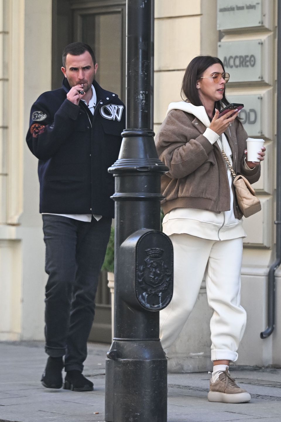 Klaudia Halejcio i Oskar Wojciechowski "przyłapani" na mieście