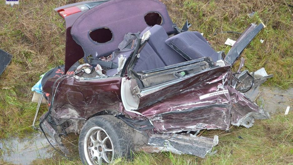 Biała Podlaska: Zderzenie trzech aut na drodze krajowej 