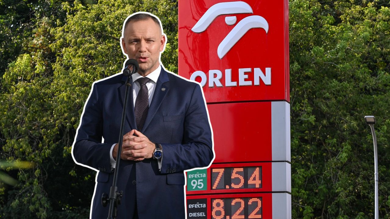 Projekt Nawrockiego ws. cen paliw. Orlen odpowiada prezydentowi