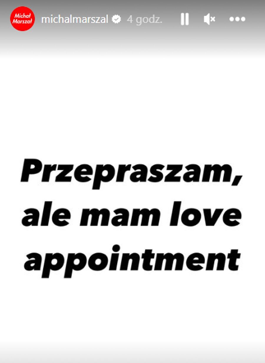 Michał Marszał się ożenił