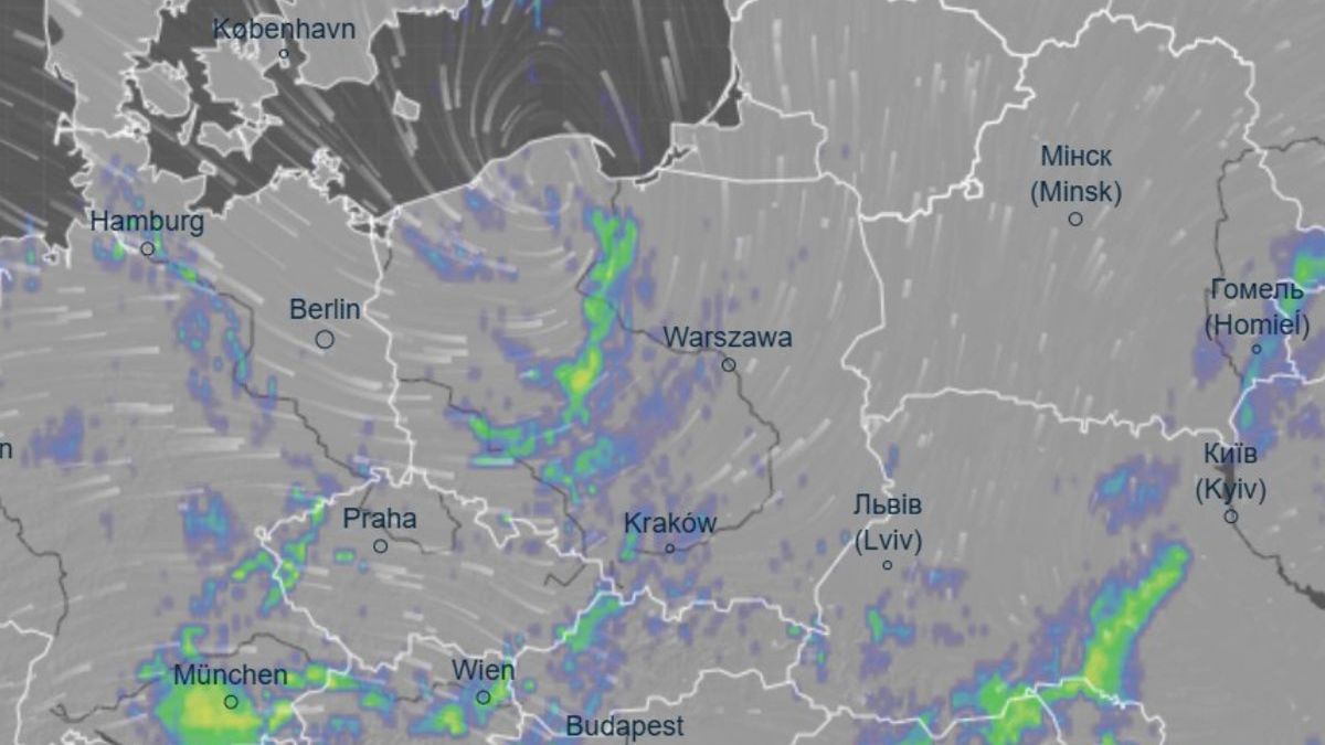 Pochmurny początek tygodnia z deszczem i chłodem