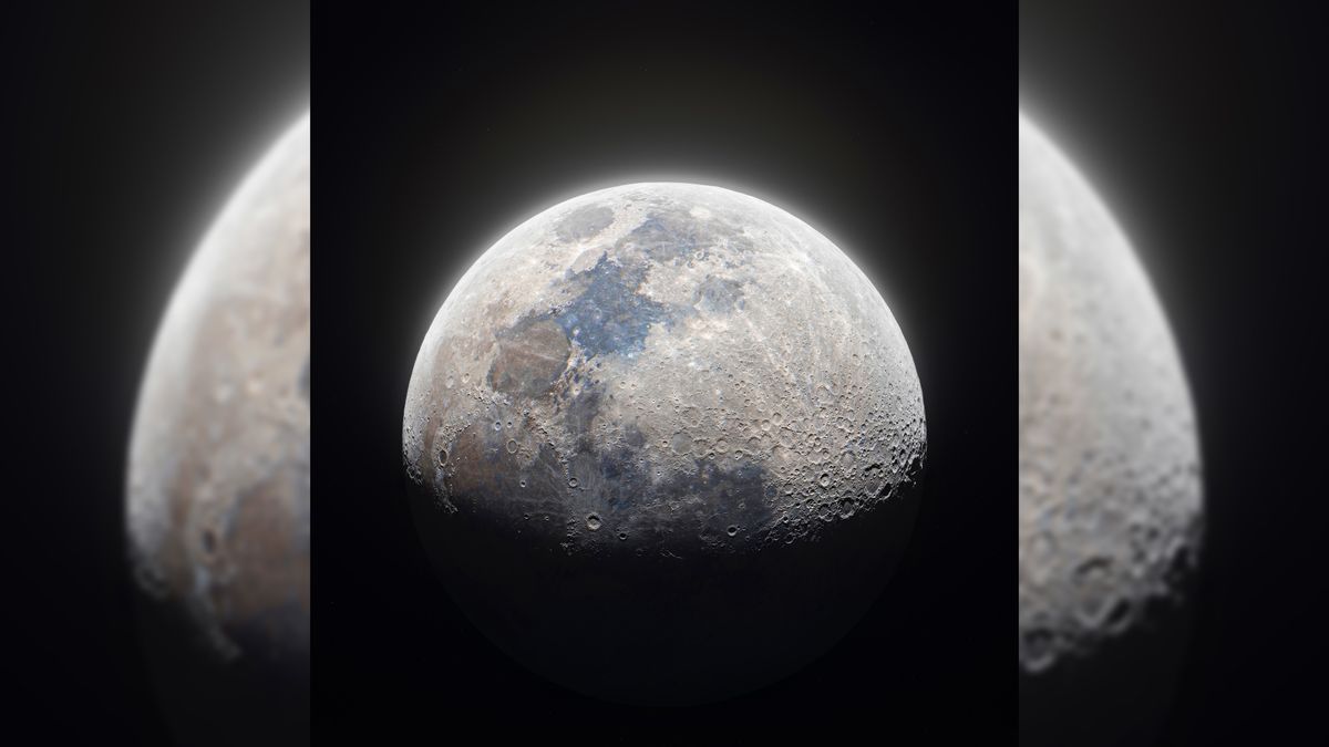 Gigapanorama Księżyca wymagała wykonana 280 tys. zdjęć.