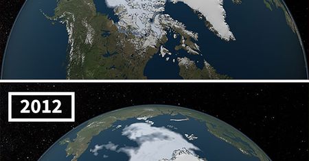 Zdjęcia NASA pokazują, jak zmienił się klimat przez lata