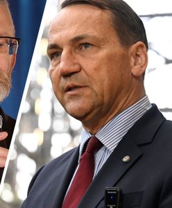 Sikorski się odpalił: "Ma twarz Brauna". Wszystko poszło na żywo