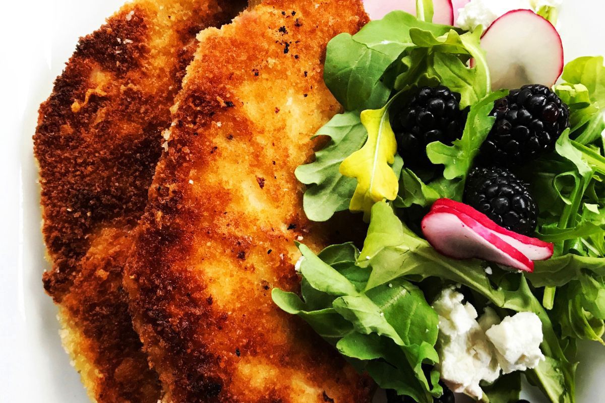 Pork chops with coleslaw - Deliciousness