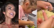 Natalia Siwiec prezentuje, jak jej córka wyjada ser TIPSEM. Pomysłowe?