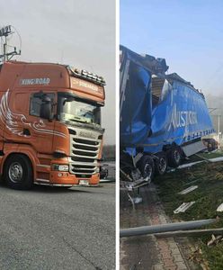 Groźny wypadek w Małopolsce. Wjechał na tory wprost pod pociąg