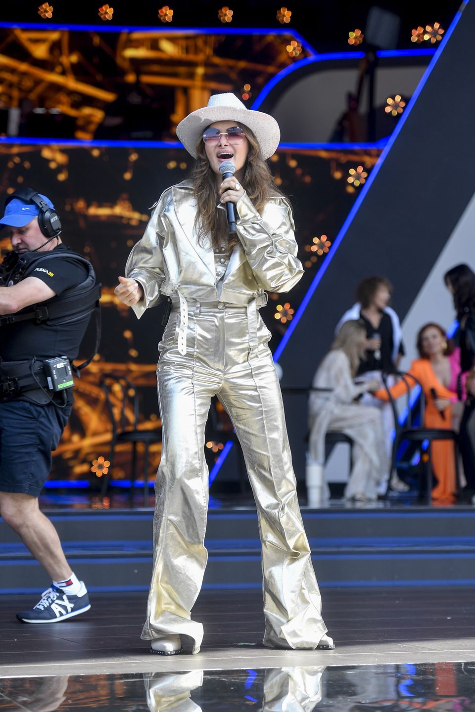 Gwiazdy na próbie przed występem w Opolu