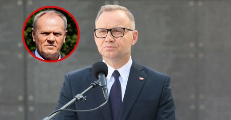 Duda uderza w Tuska. Mocne słowa na wizji