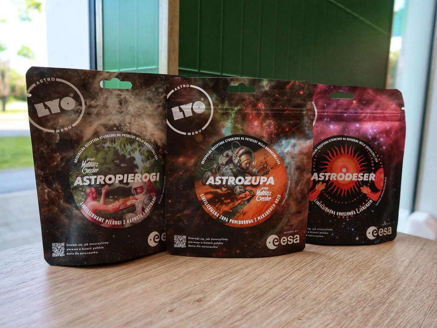 Astrodania, które polecą w kosmos ze Sławoszem Uznańskim
