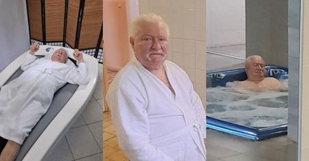 Sanatoryjna codzienność Lecha Wałęsy: kąpiele, masaże i spacery. Tylko pozazdrościć? (ZDJĘCIA)