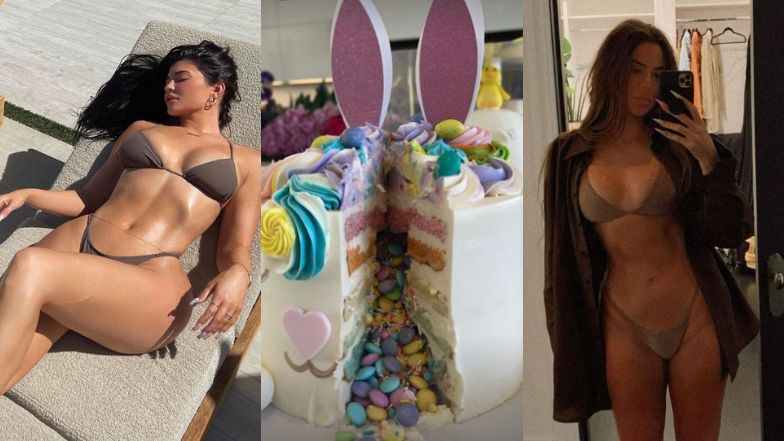 Wielkanoc według sióstr Kardashian: opalanie w Palm Springs i ciastka