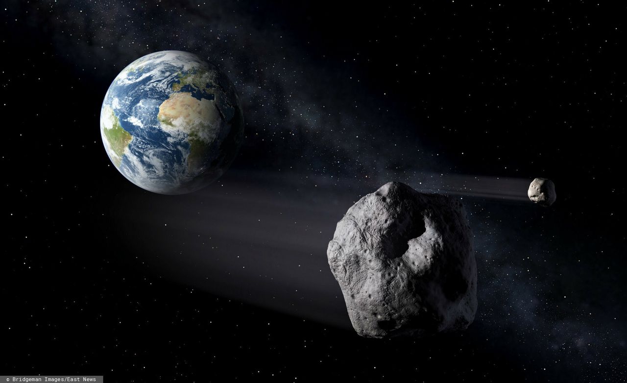 Asteroida przeleci obok Ziemi. Będzie 4 razy bliżej niż Księżyc