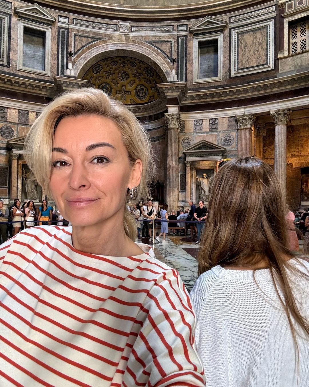Martyna Wojciechowska z córką podczas wakacji w Rzymie