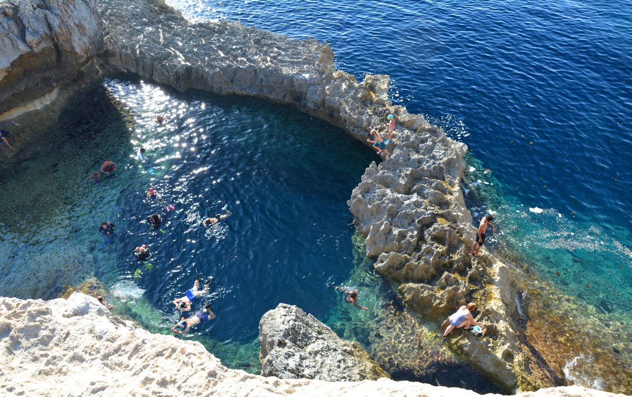 Blue Hole kusi do kąpieli