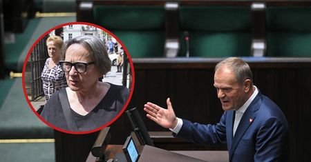 "Być może to się uda". Agnieszka Holland ostro o propozycji premiera Tuska