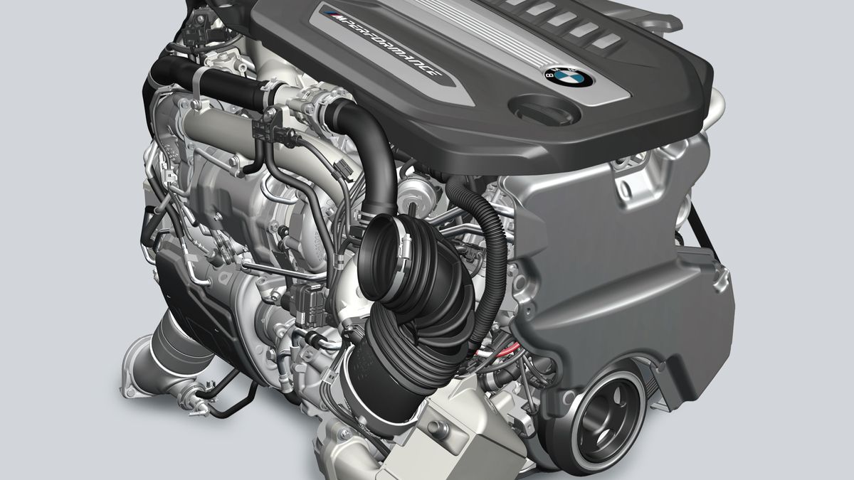 Diesel BMW wyposażony w cztery turbosprężarki