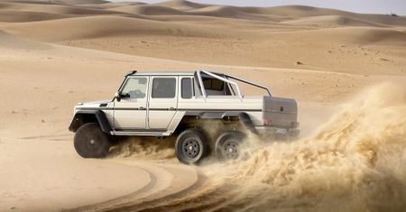 Mercedes-Benz G63 AMG 6x6 – potwornie drogi potwór